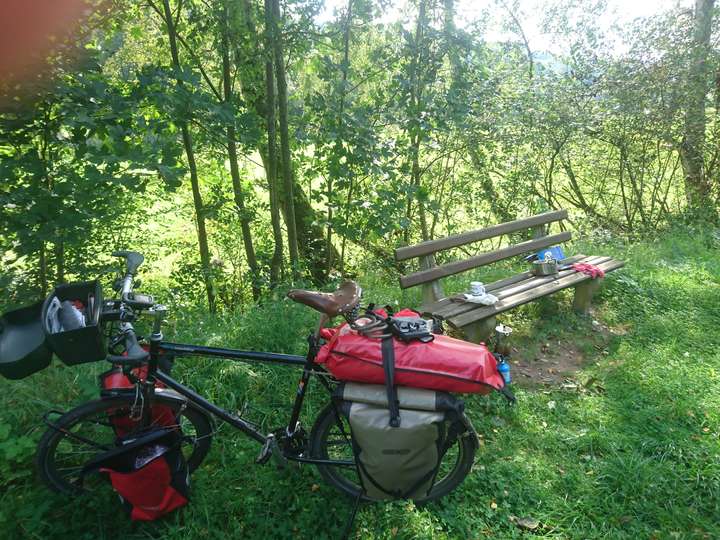 Am Radweg Richtung Gersfeld